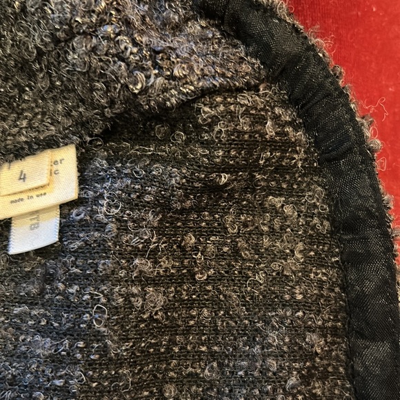 L’Agence charcoal metallic Aline skirt - Picture 8 of 8